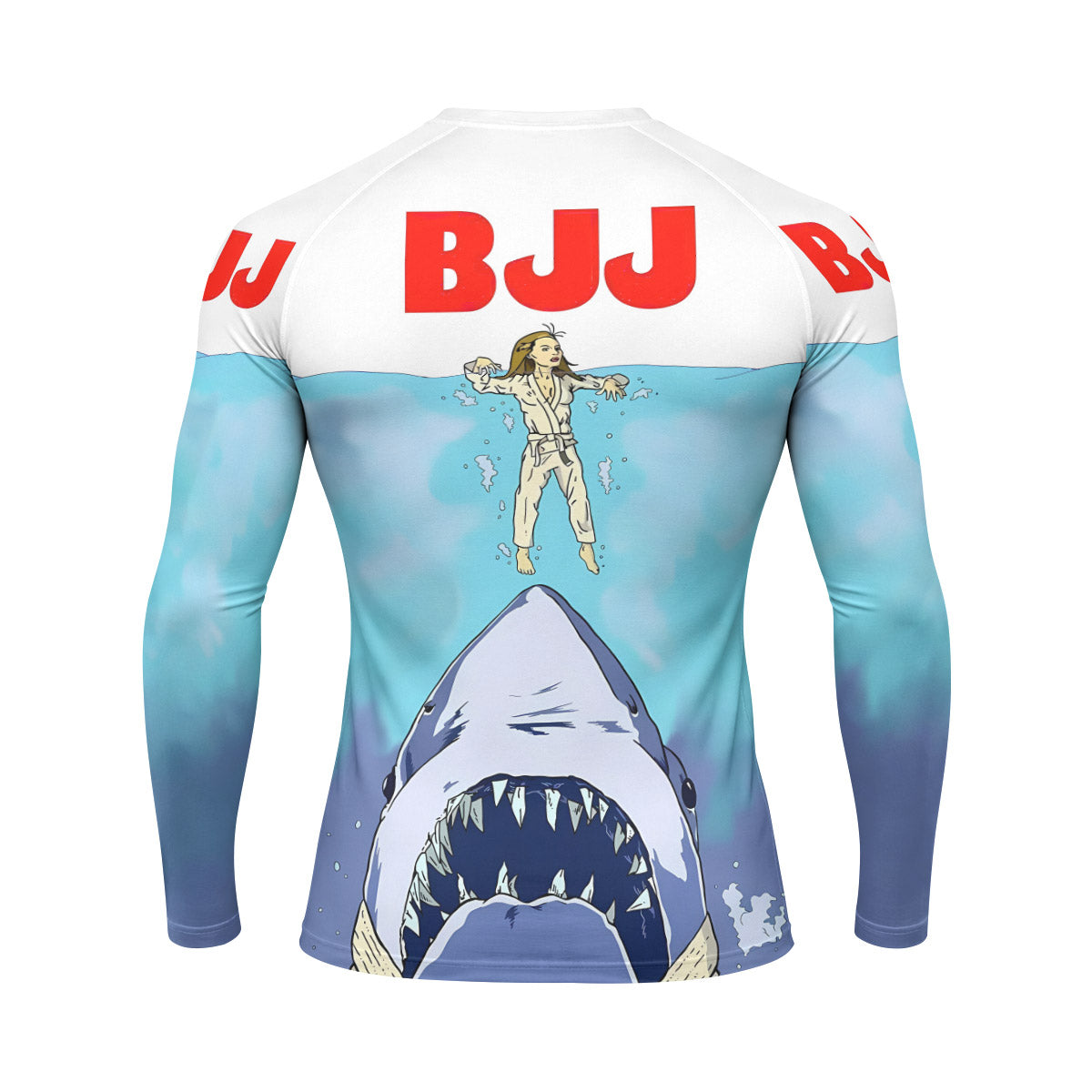 BJJ Shark Rash Guard