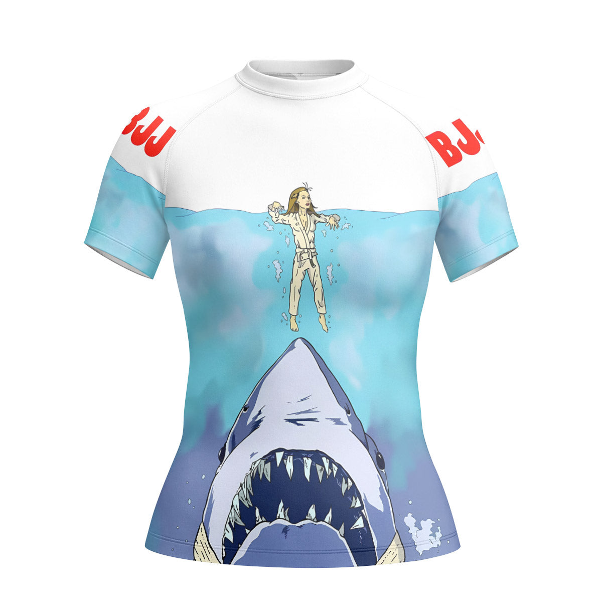 BJJ Shark Rash Guard