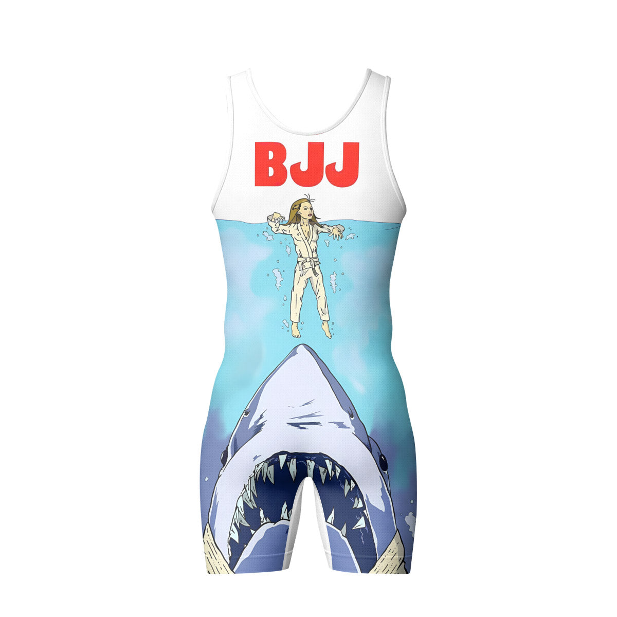 BJJ Shark Wrestling Singlet