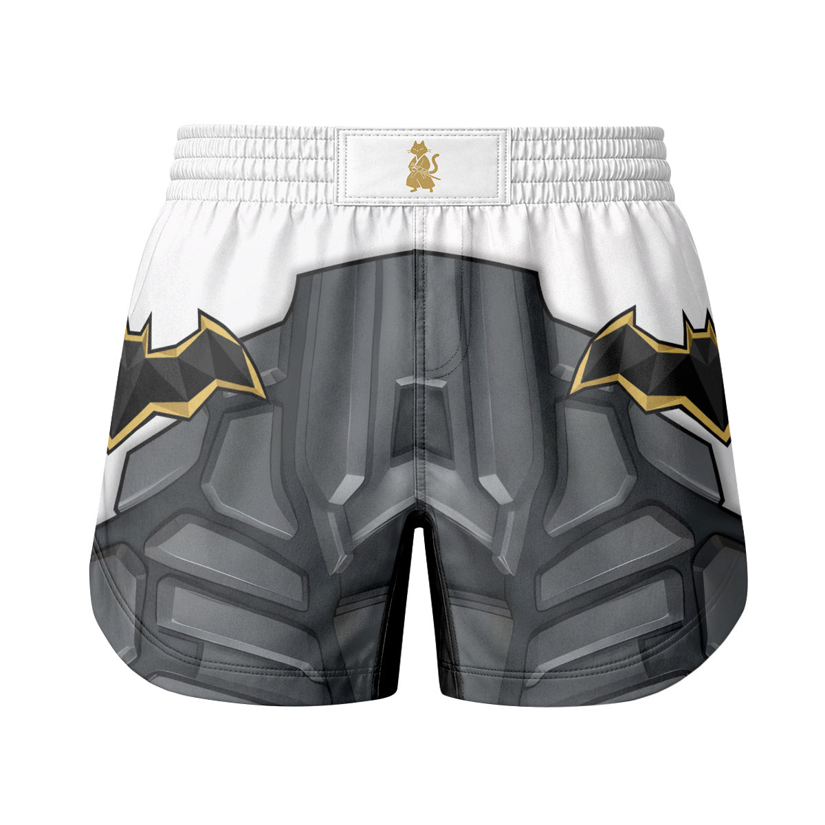 Batman Arkham Knight White Grappling Shorts