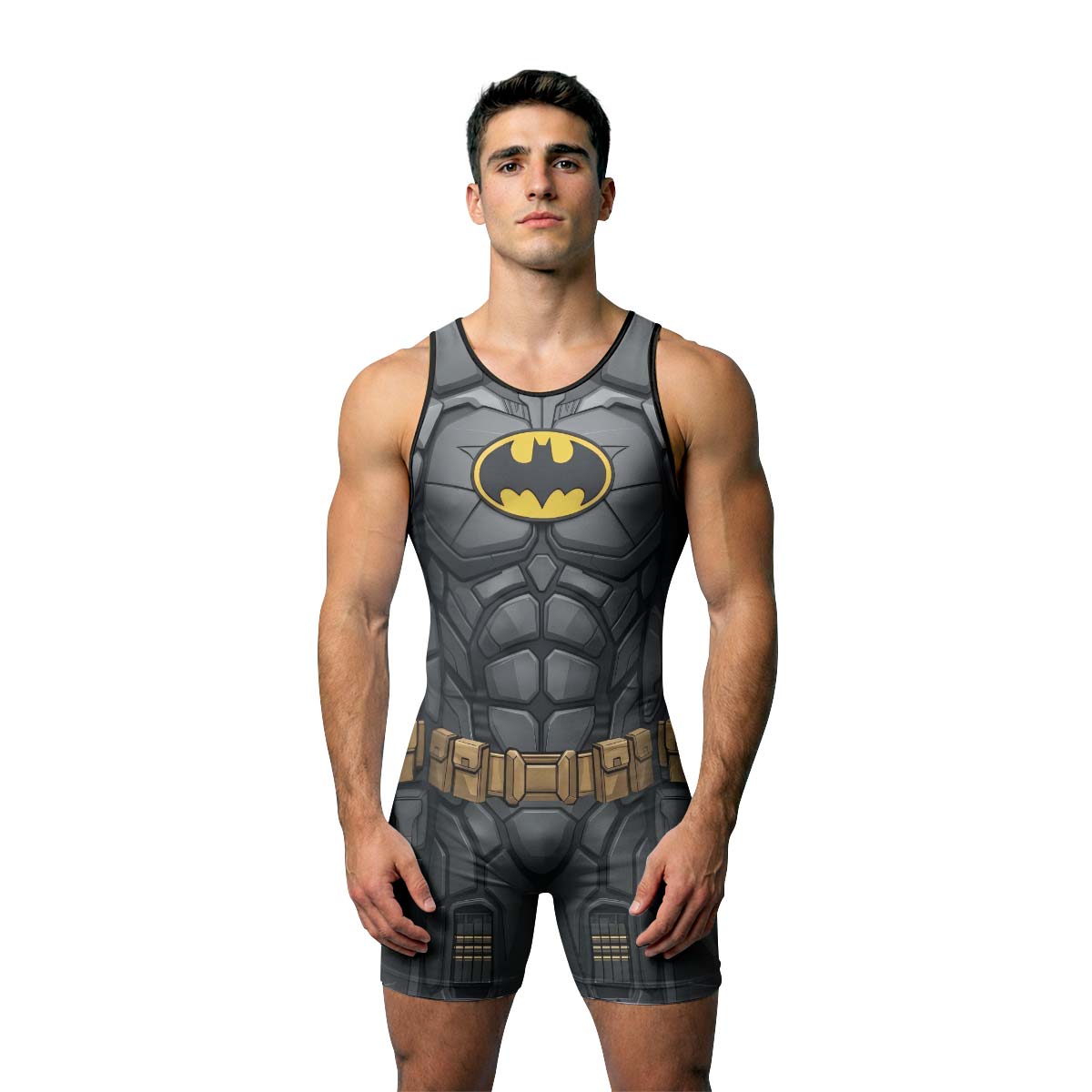 Batman Arkham Knight Wrestling Singlet