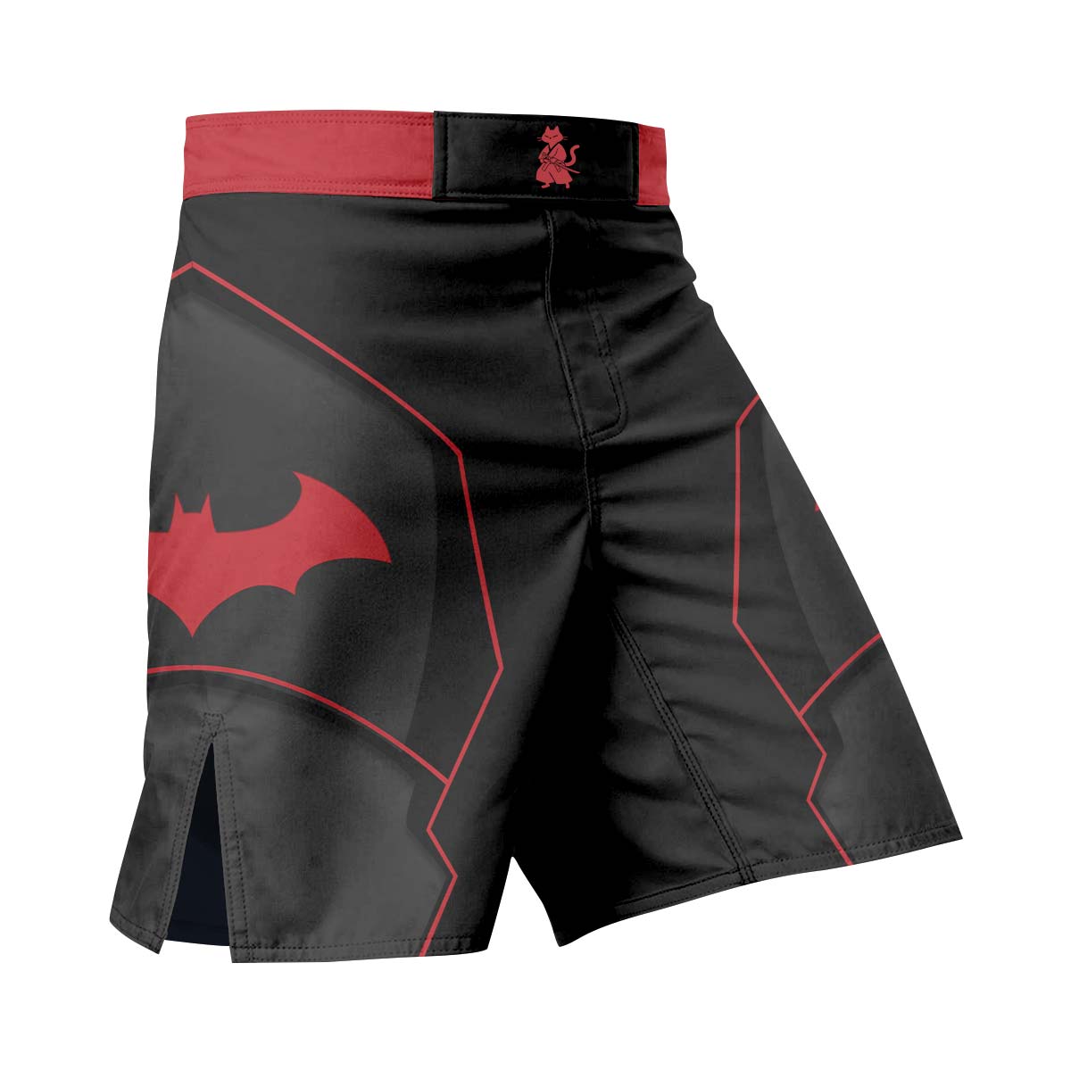 Batman Tactical Black Armor Fight Shorts