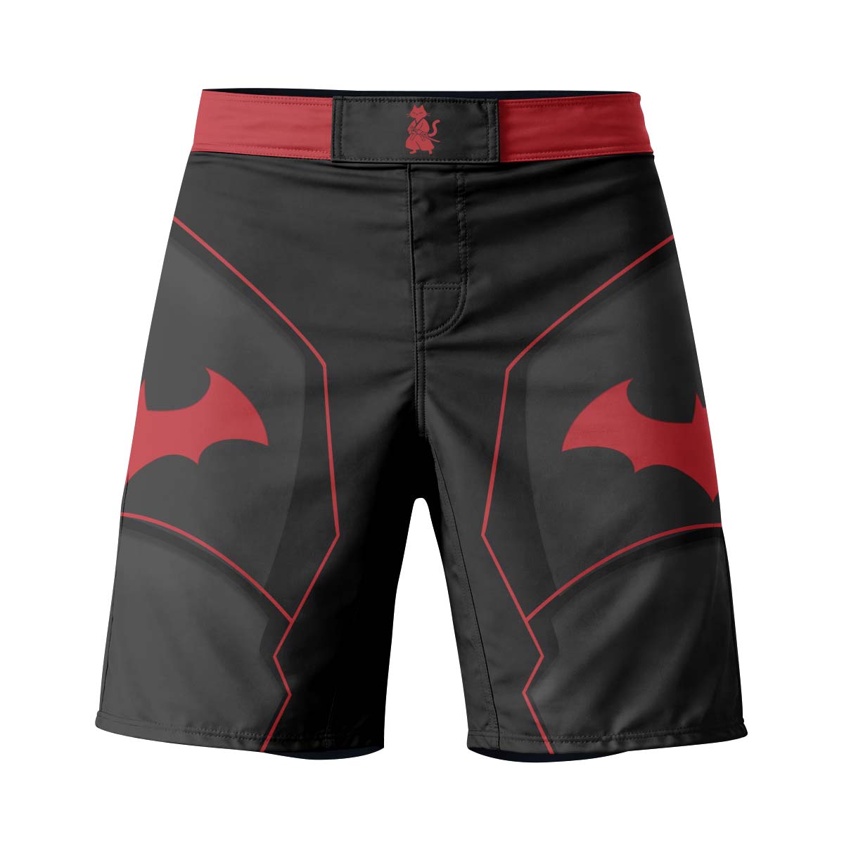 Batman Tactical Black Armor Fight Shorts