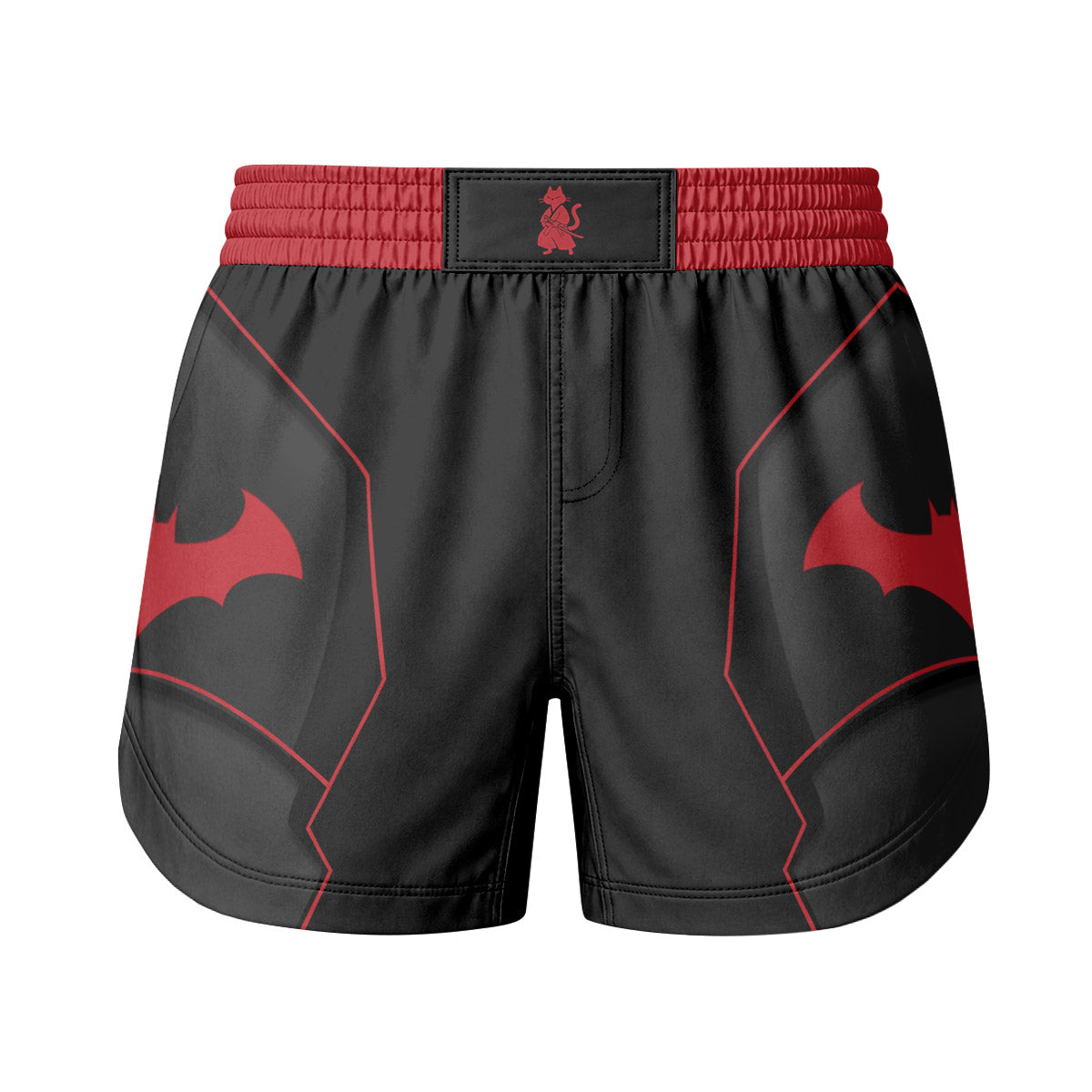 Batman Tactical Black Armor Grappling Shorts