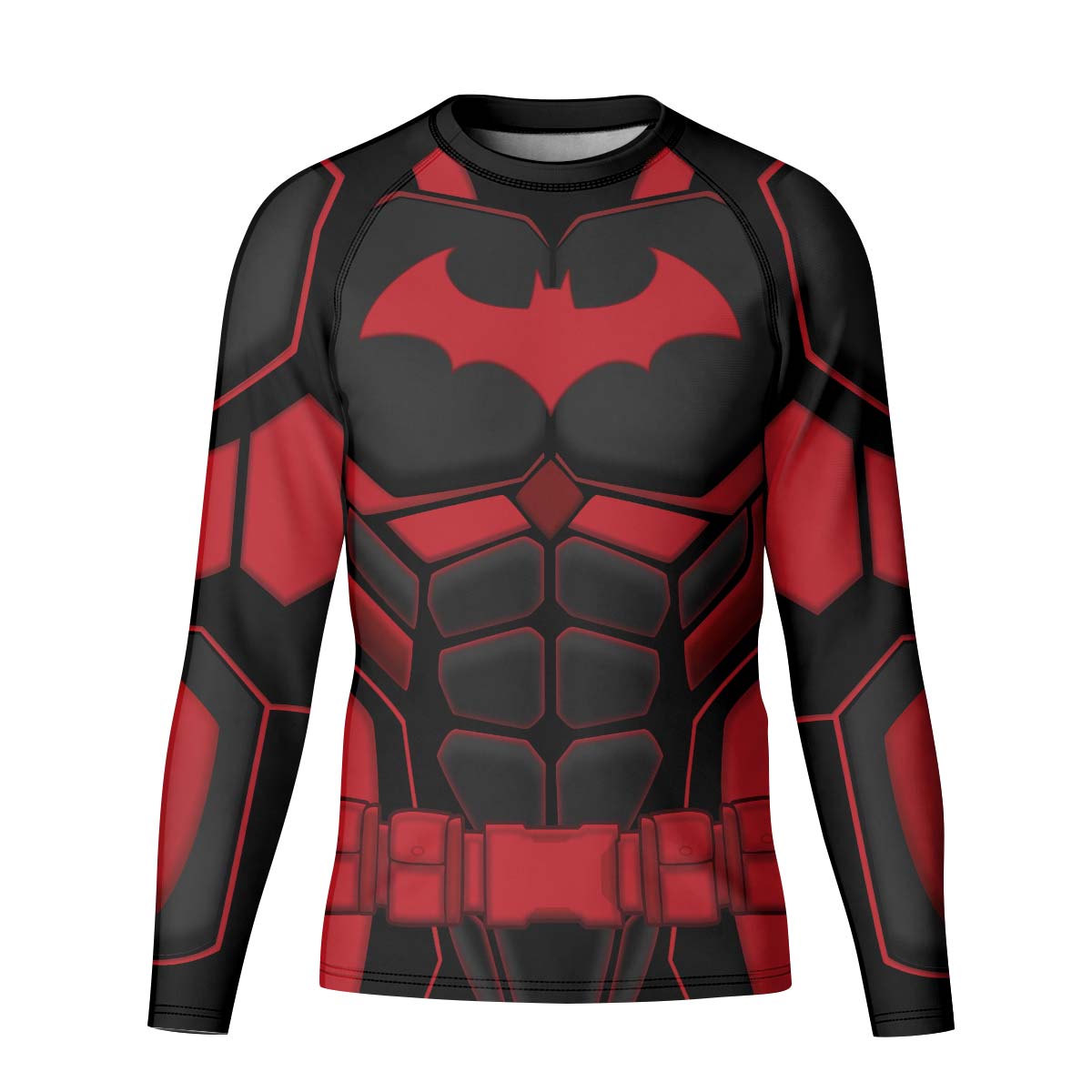 Batman Tactical Black Armor Kid Rash Guard