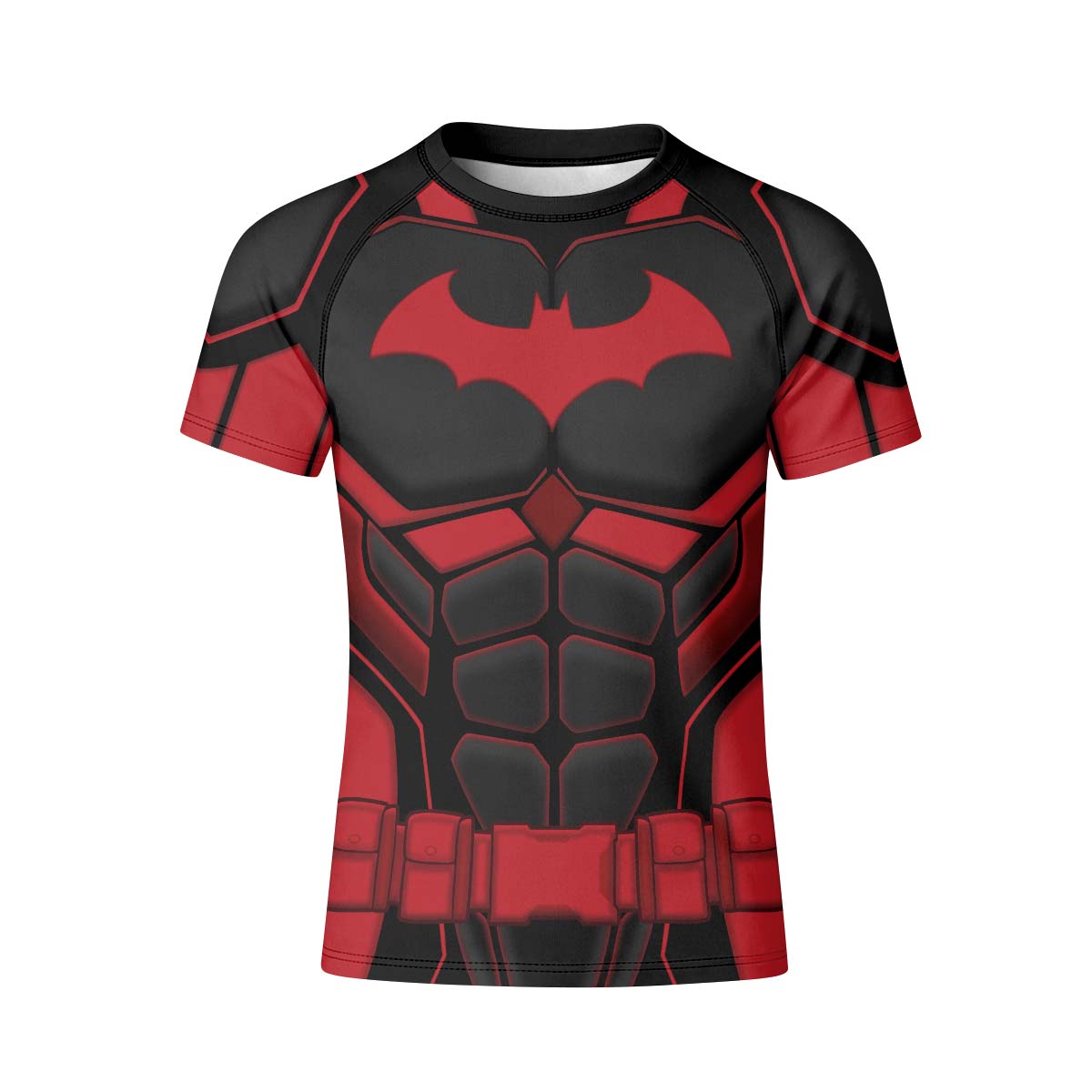 Batman Tactical Black Armor Kid Rash Guard