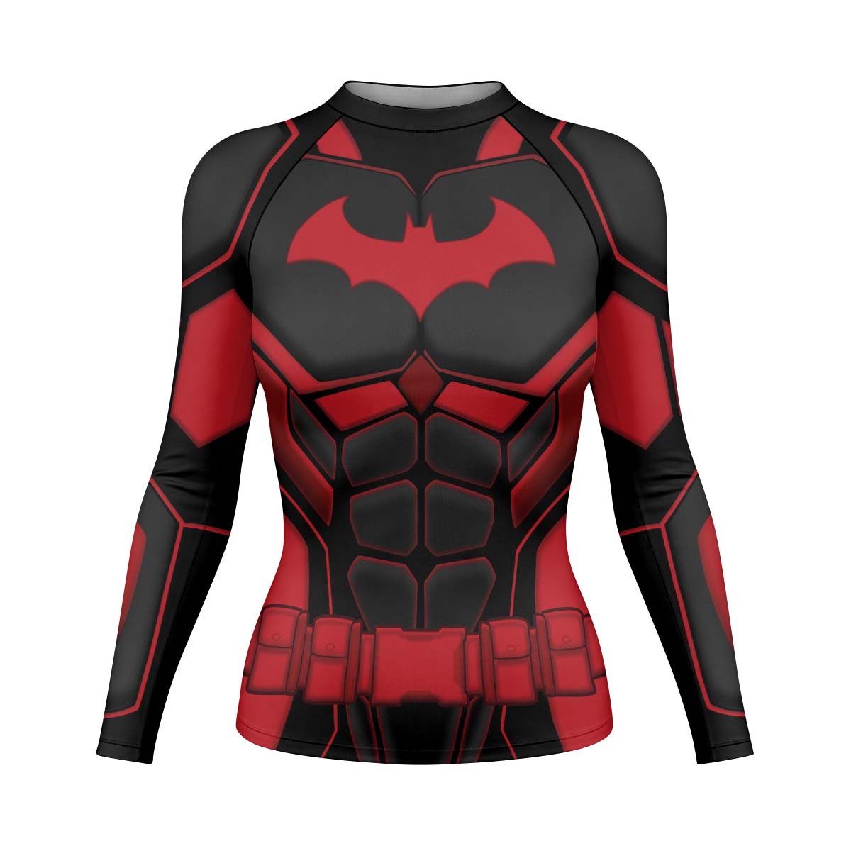 Batman Tactical Black Armor Rash Guard