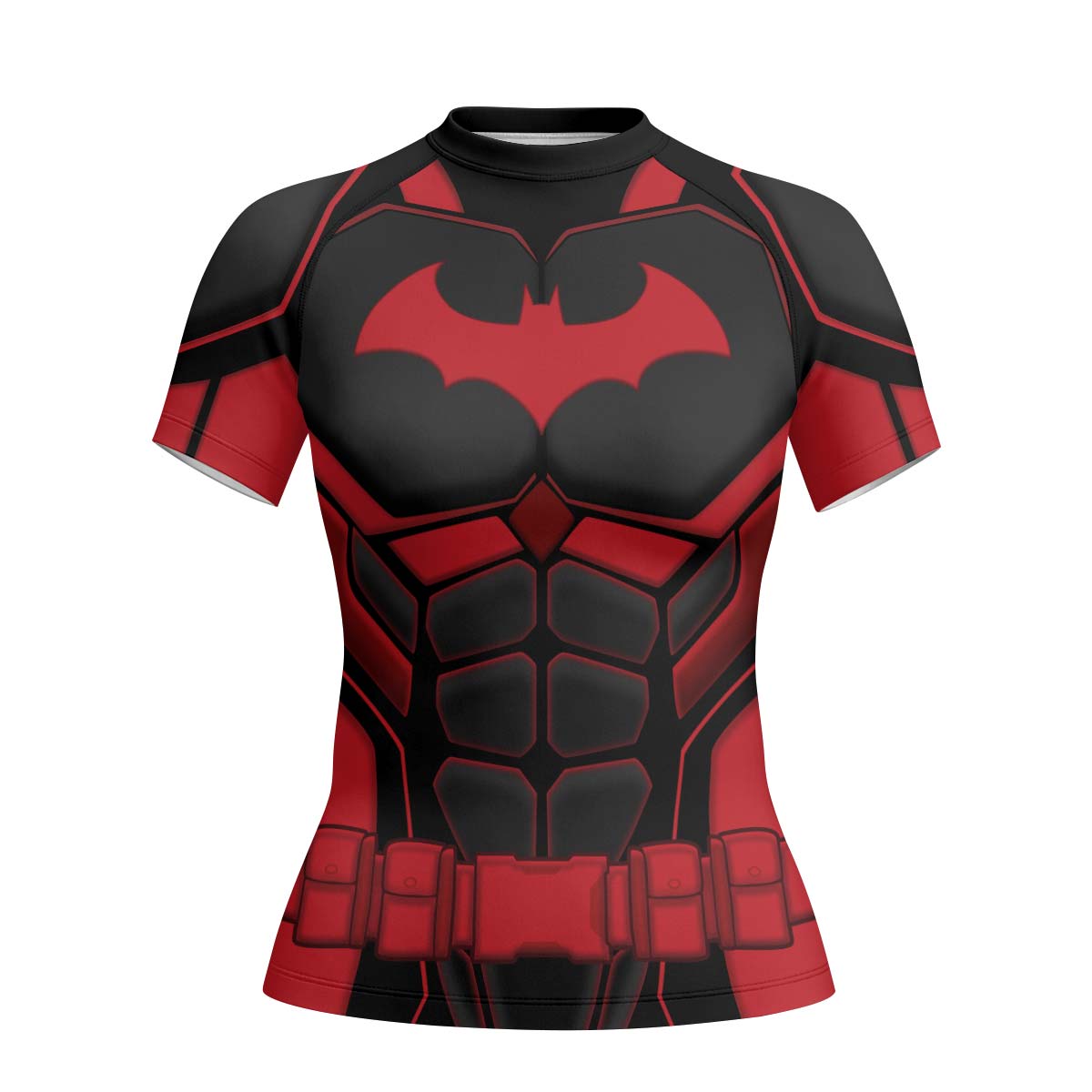Batman Tactical Black Armor Rash Guard