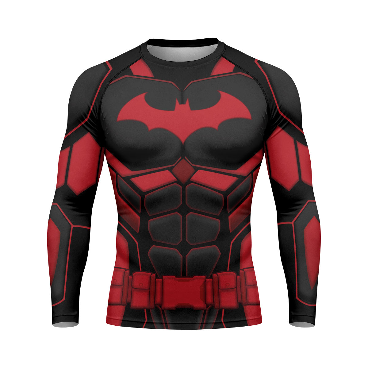 Batman Tactical Black Armor Rash Guard