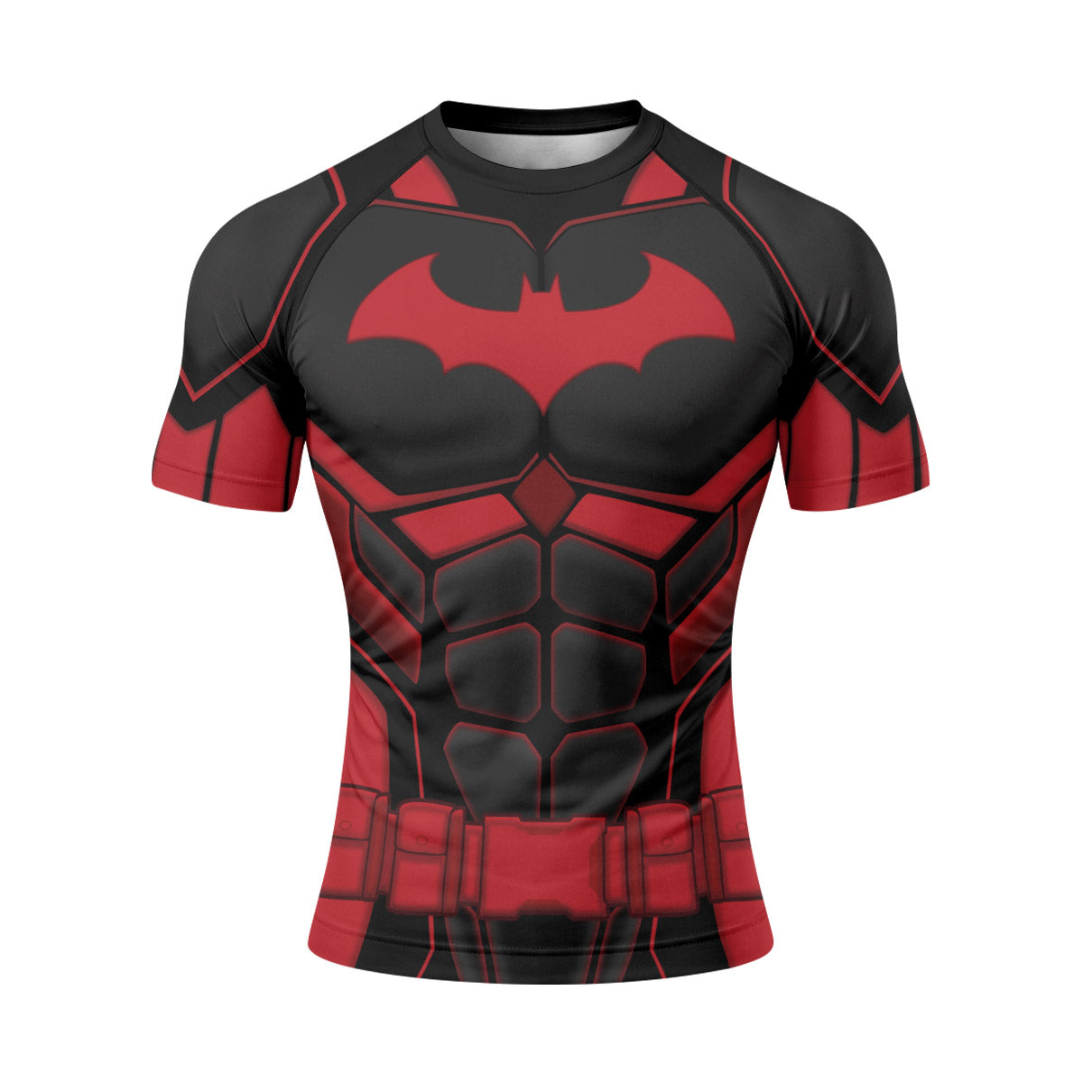 Batman Tactical Black Armor Rash Guard