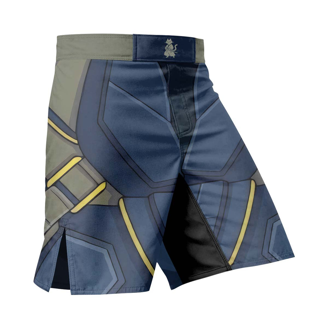Batman Tactical Blue Armor Fight Shorts