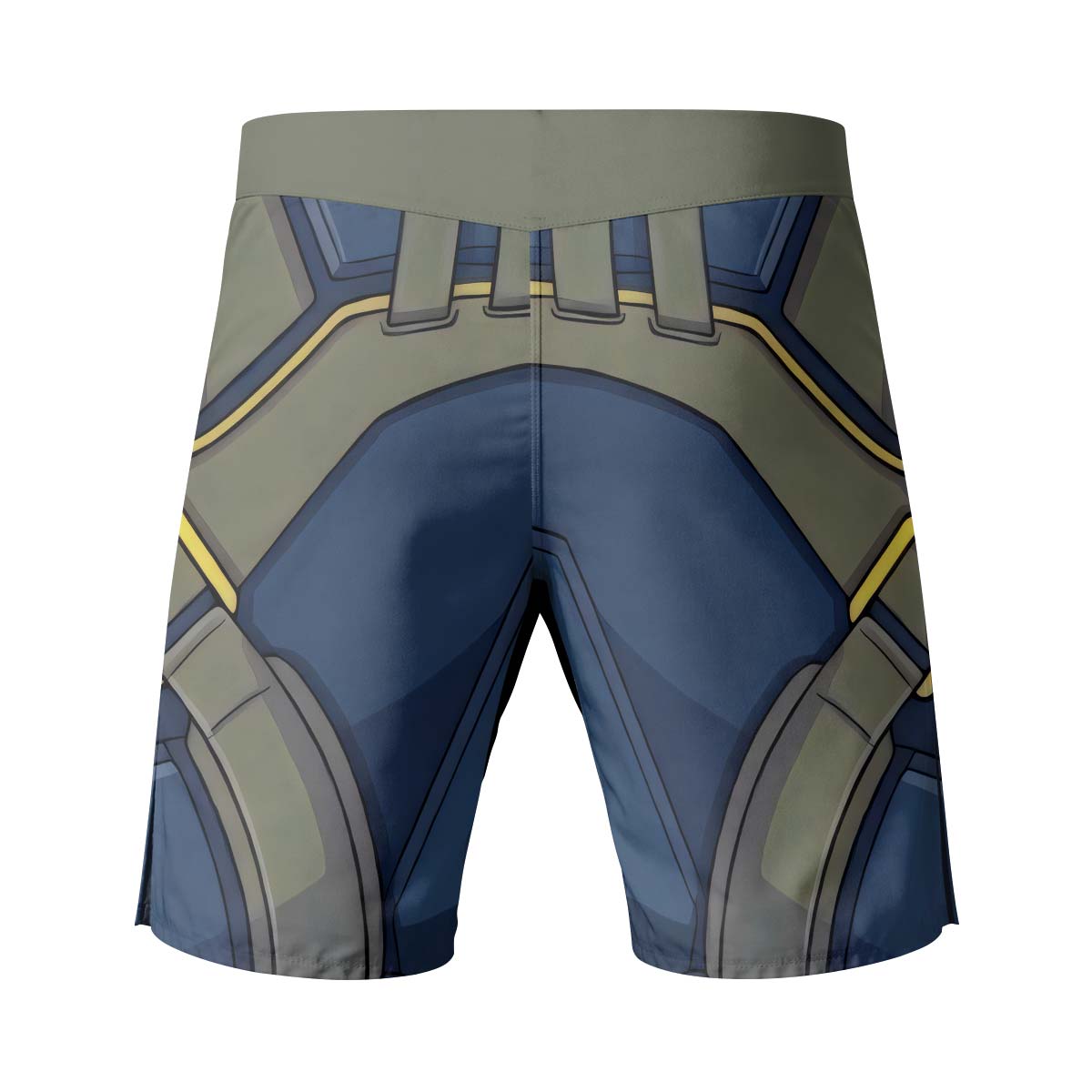 Batman Tactical Blue Armor Fight Shorts