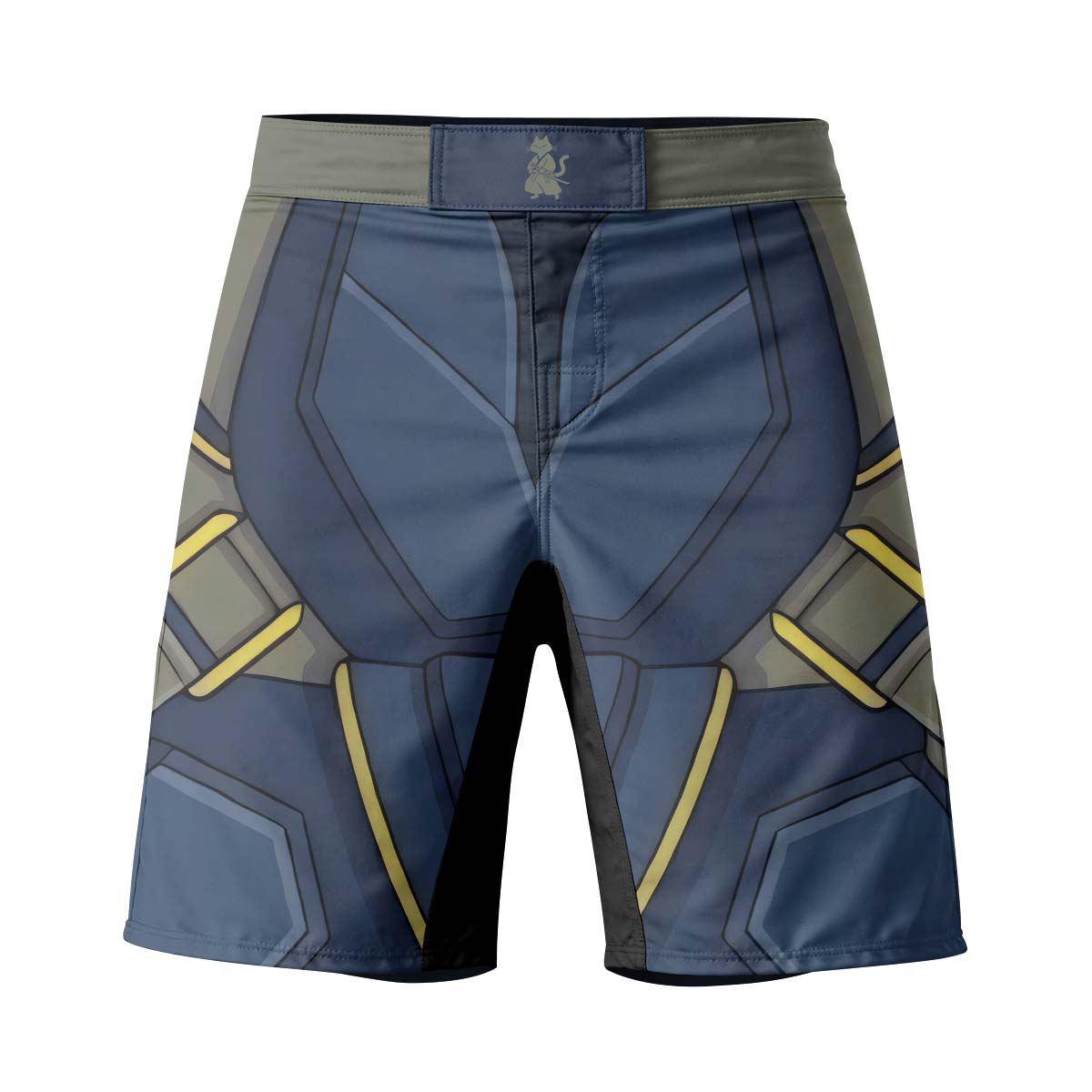 Batman Tactical Blue Armor Fight Shorts