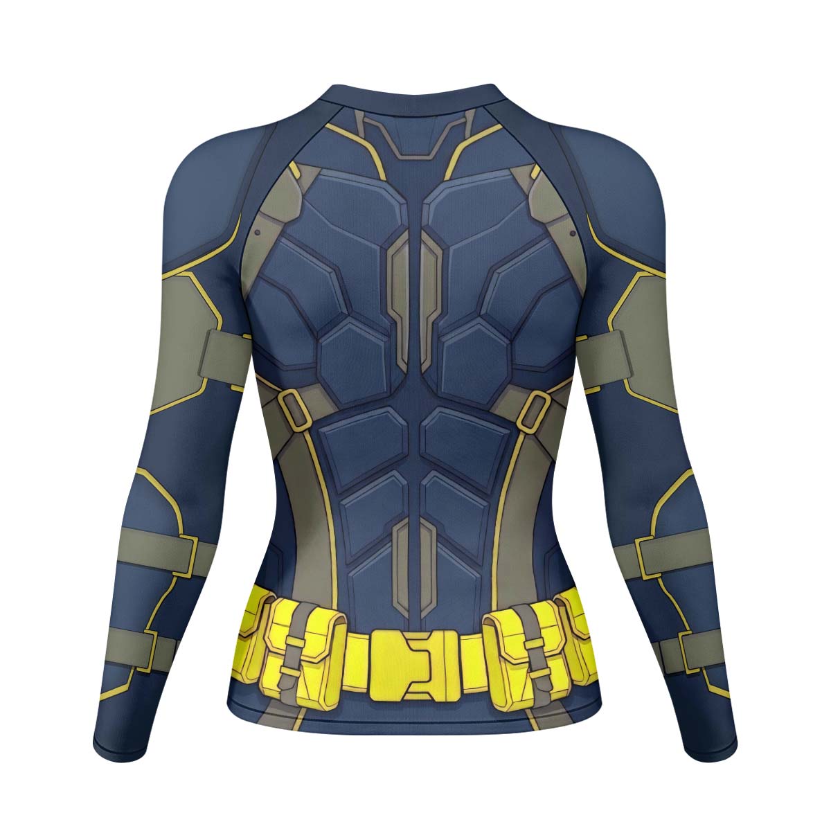 Batman Tactical Blue Armor Rash Guard