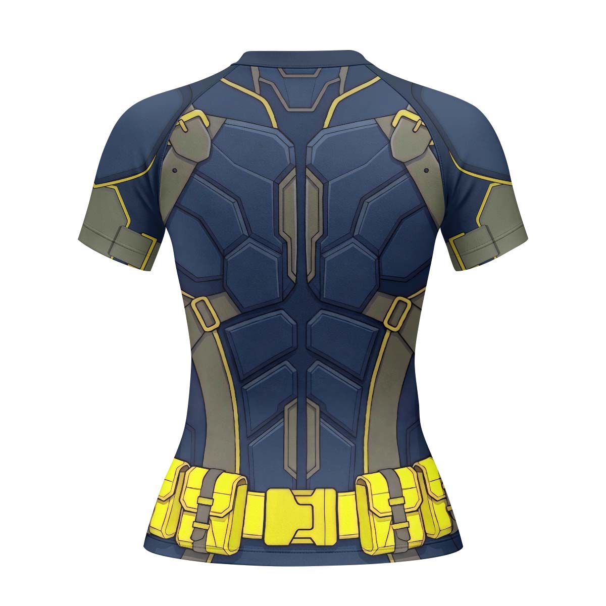 Batman Tactical Blue Armor Rash Guard