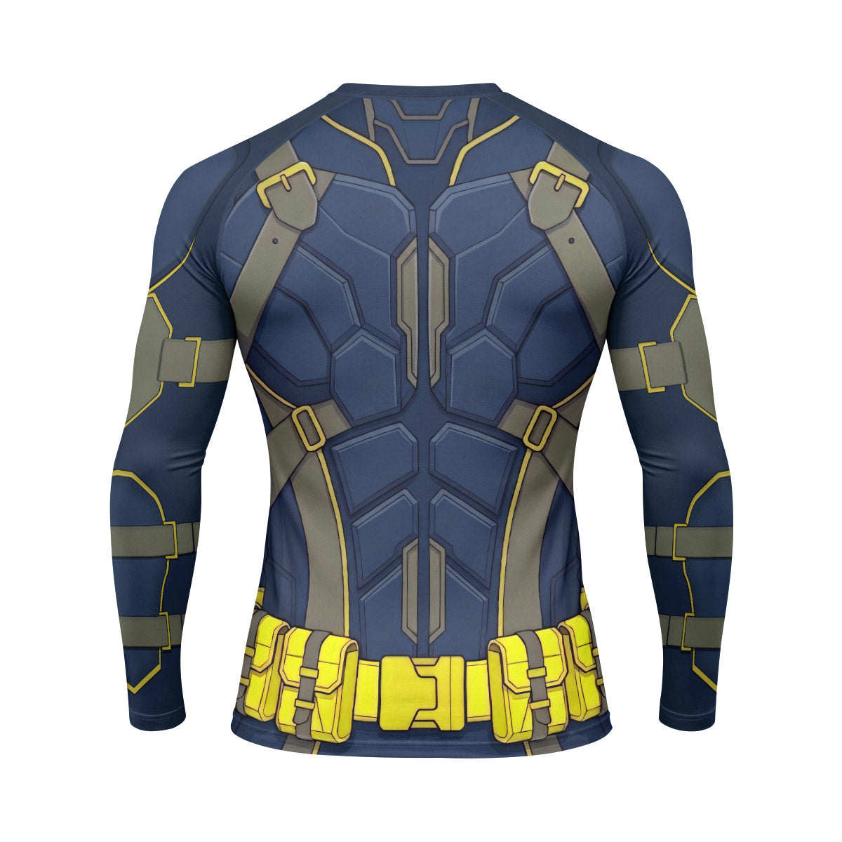 Batman Tactical Blue Armor Rash Guard
