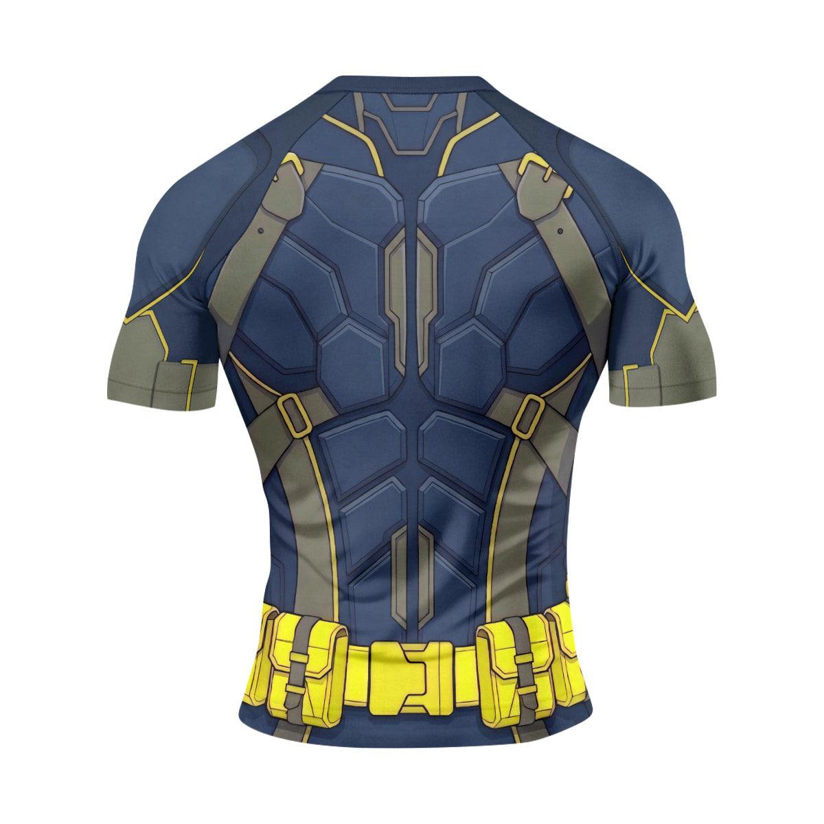 Batman Tactical Blue Armor Rash Guard