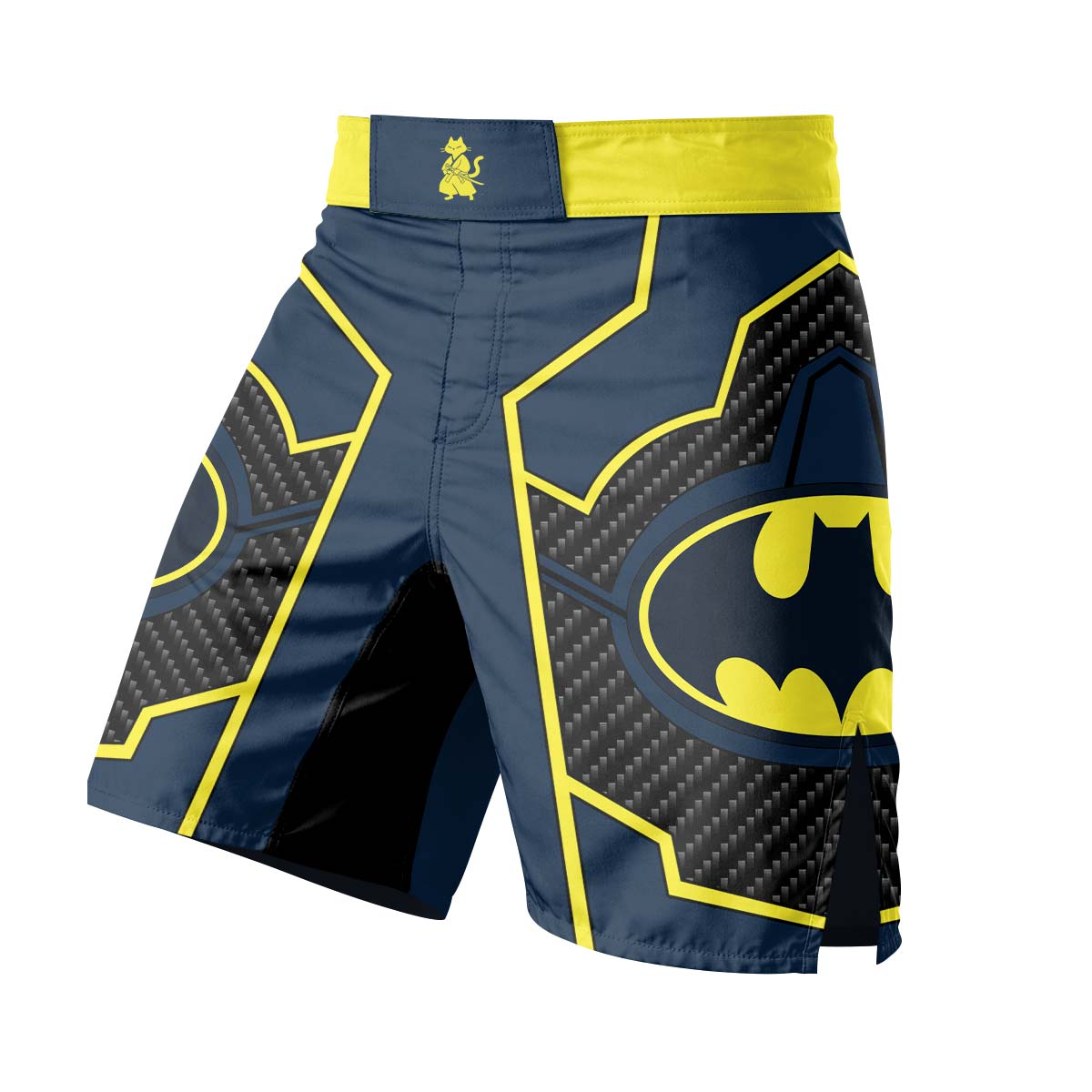 Batman Tactical Blue Net Armor Fight Shorts