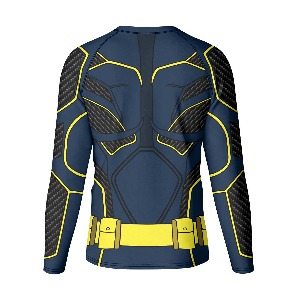 Batman Tactical Blue Net Armor Kid Rash Guard
