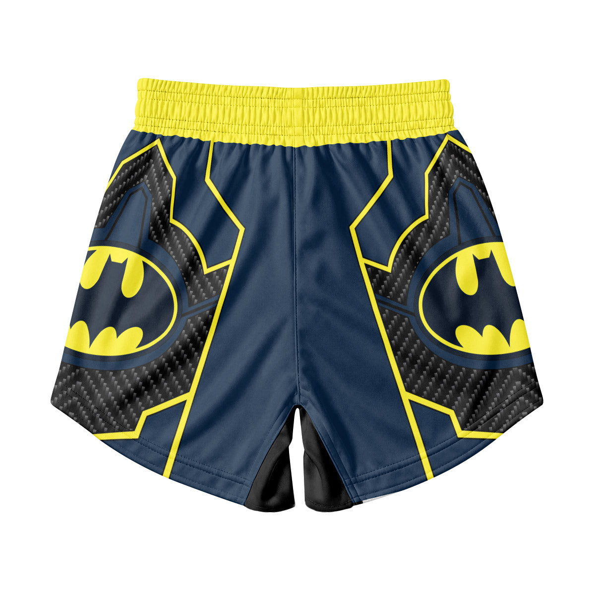 Batman Tactical Blue Net Armor Kids Grappling Shorts