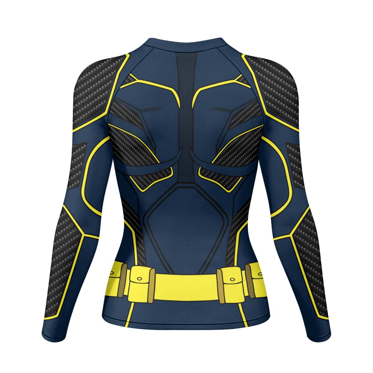 Batman Tactical Blue Net Armor Rash Guard