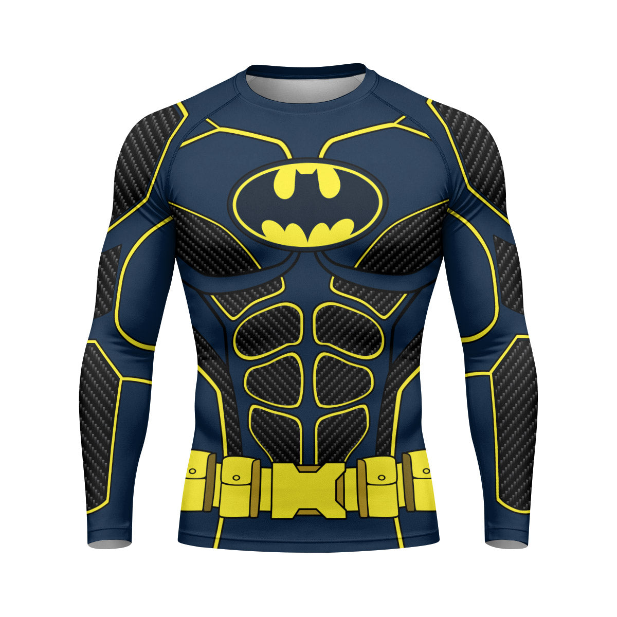 Batman Tactical Blue Net Armor Rash Guard