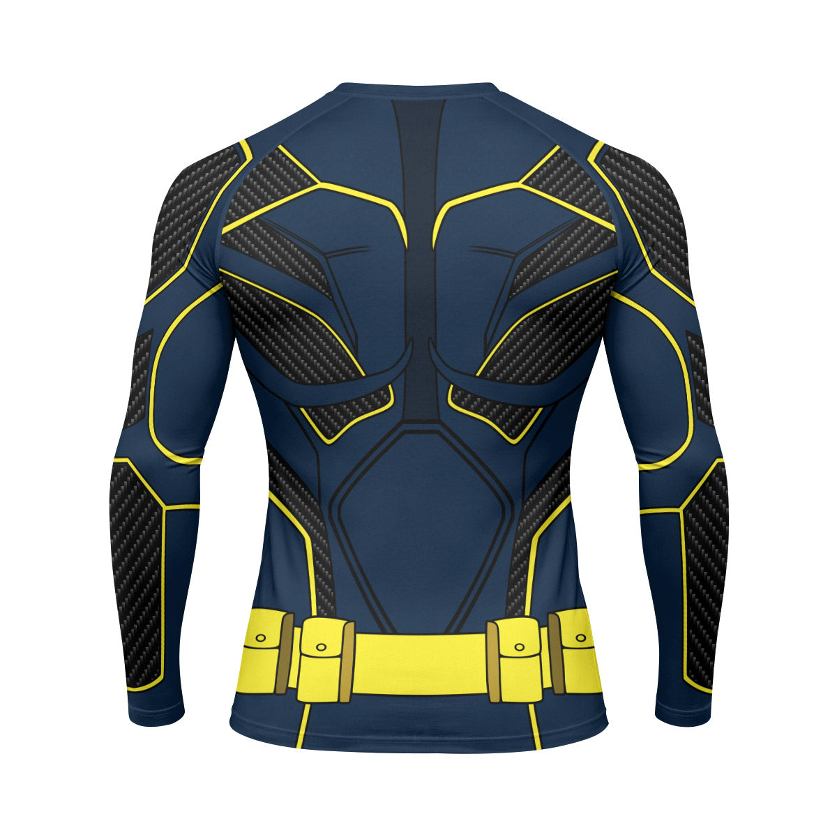 Batman Tactical Blue Net Armor Rash Guard