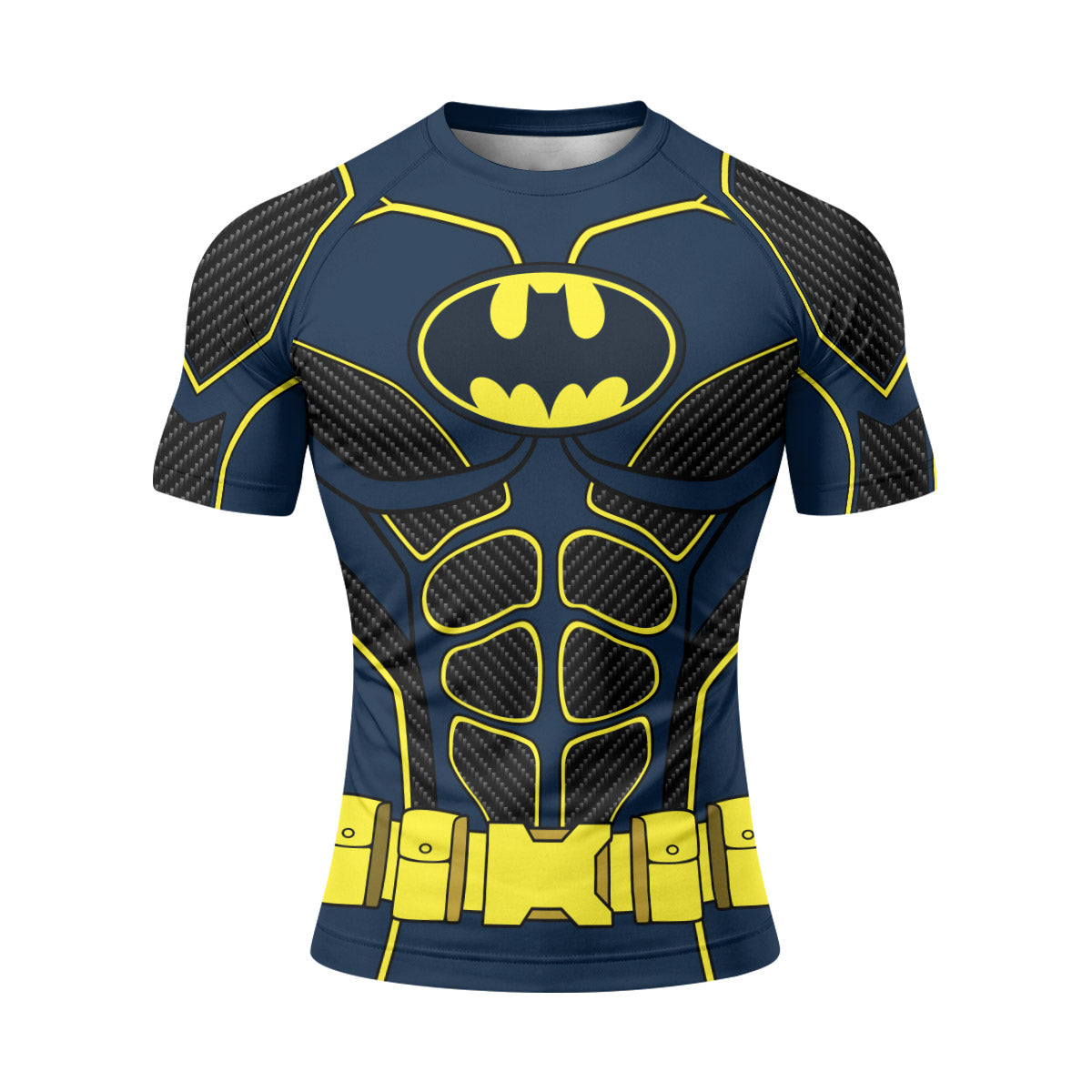 Batman Tactical Blue Net Armor Rash Guard