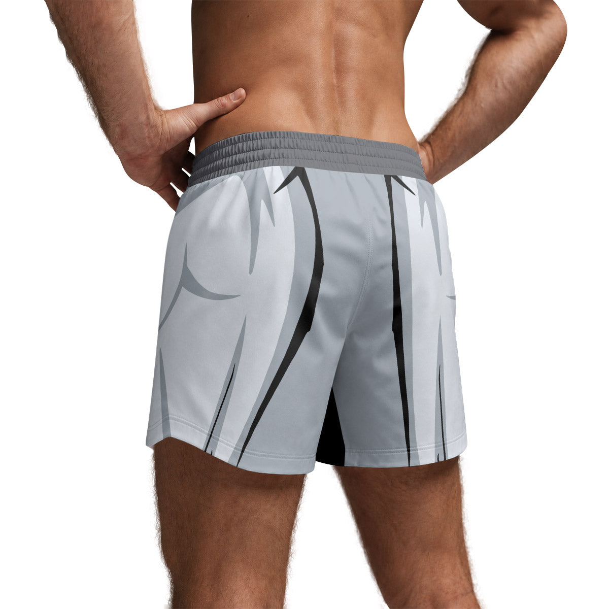 Batman White Grappling Shorts