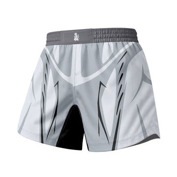Batman White Grappling Shorts