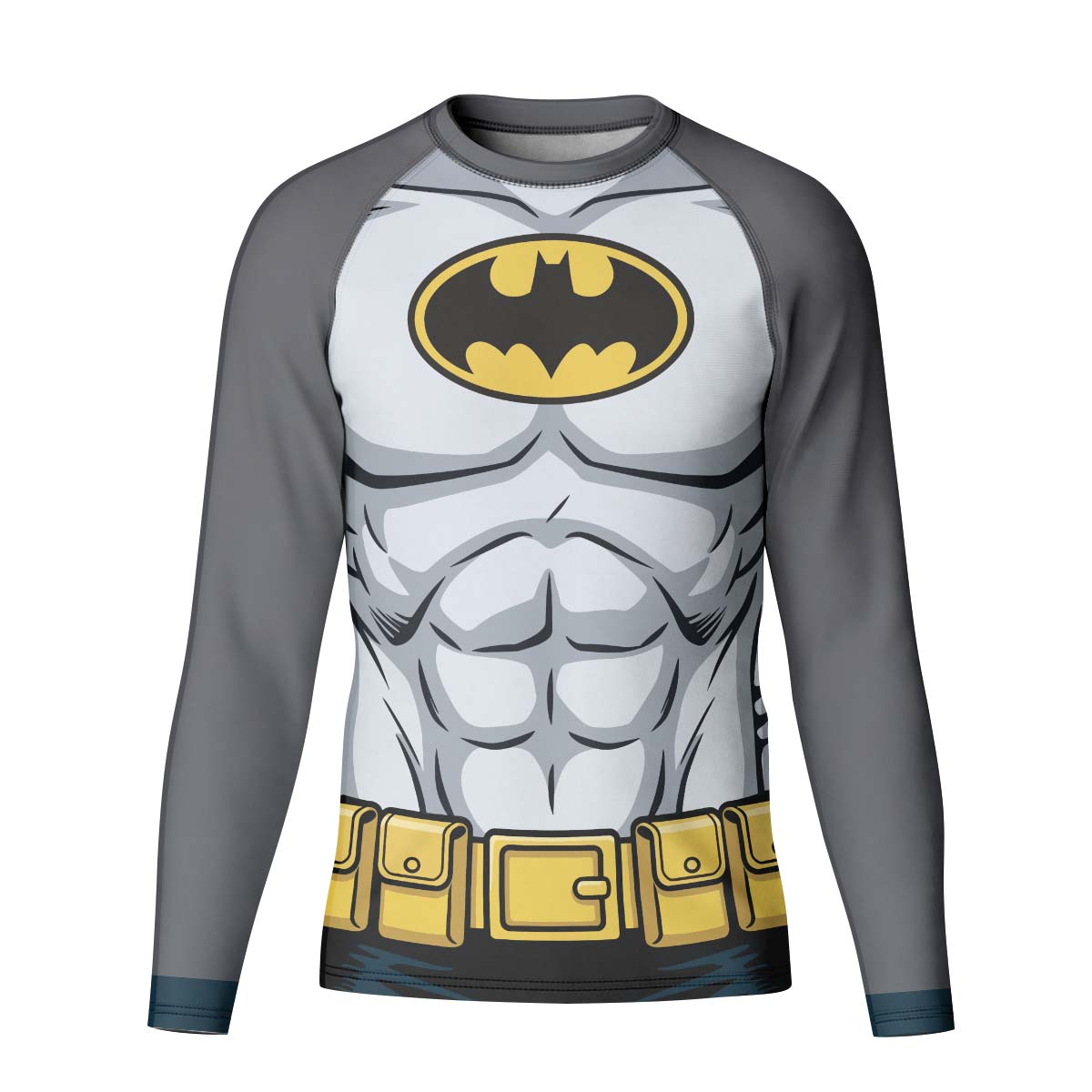 Batman White Kid Rash Guard