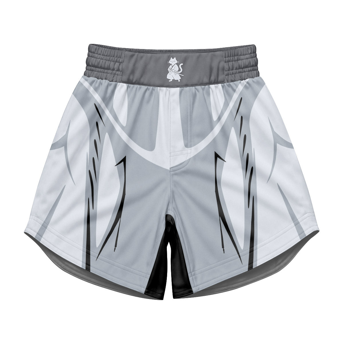 Batman White Kids Grappling Shorts