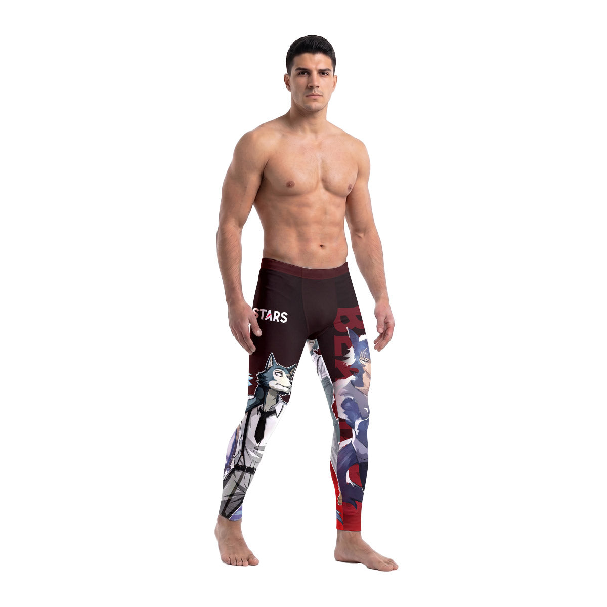  Beastars Men's Compression Leggings