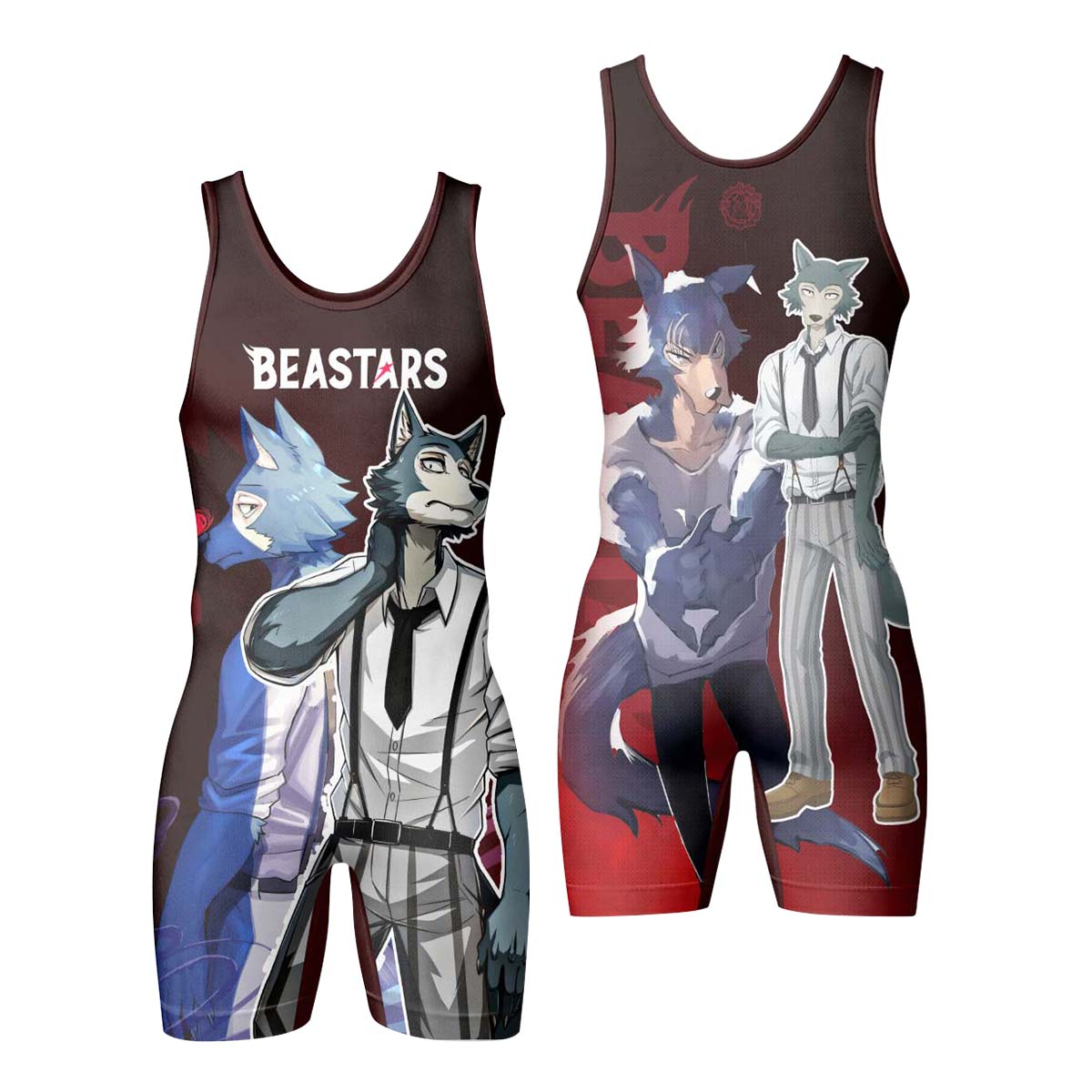  Beastars Wrestling Singlet