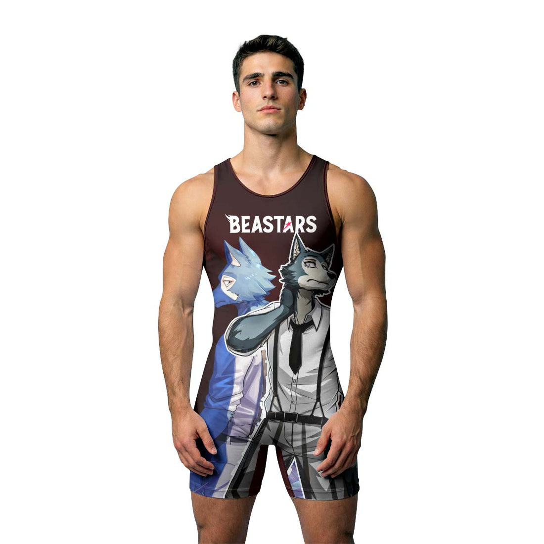  Beastars Wrestling Singlet