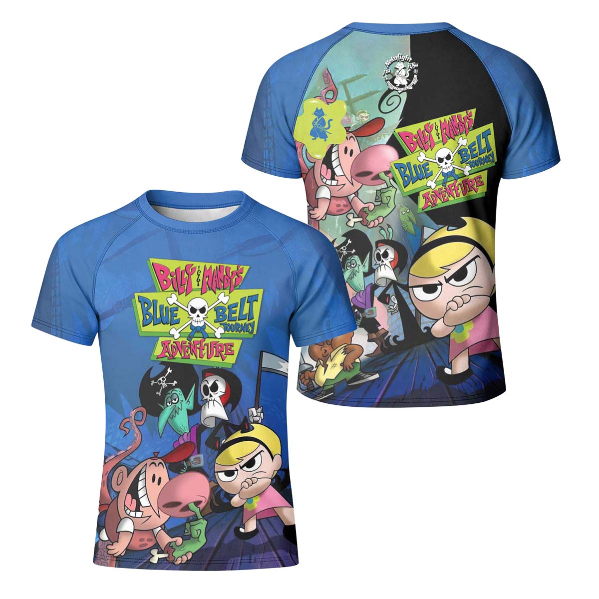 Billy And Mandy Adventure Kid Rash Guard