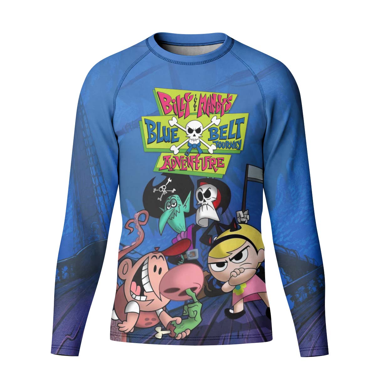 Billy And Mandy Adventure Kid Rash Guard