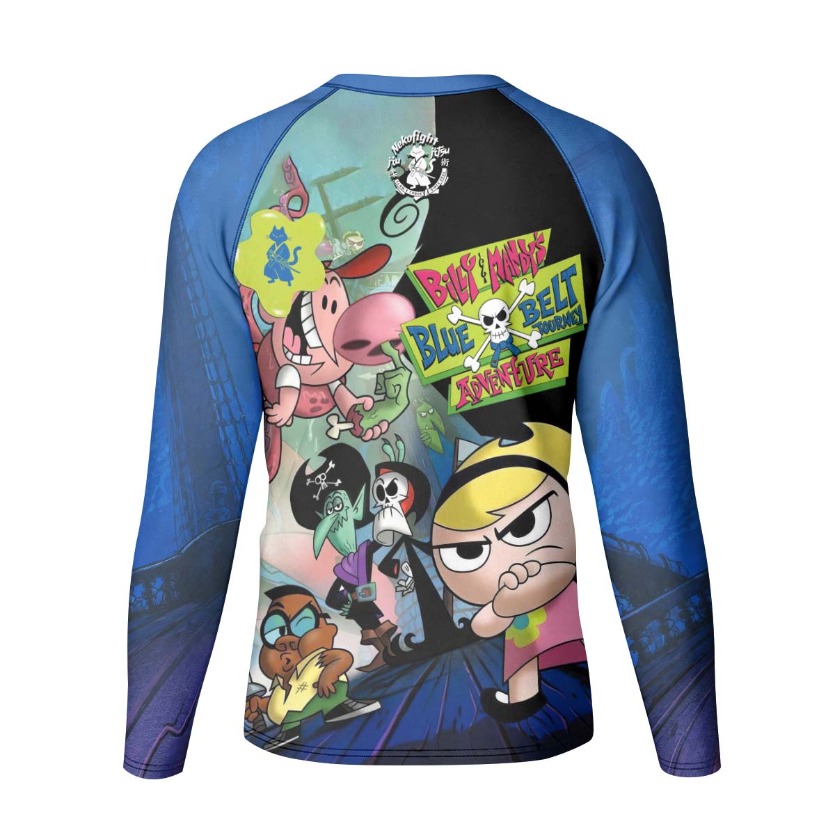 Billy And Mandy Adventure Kid Rash Guard