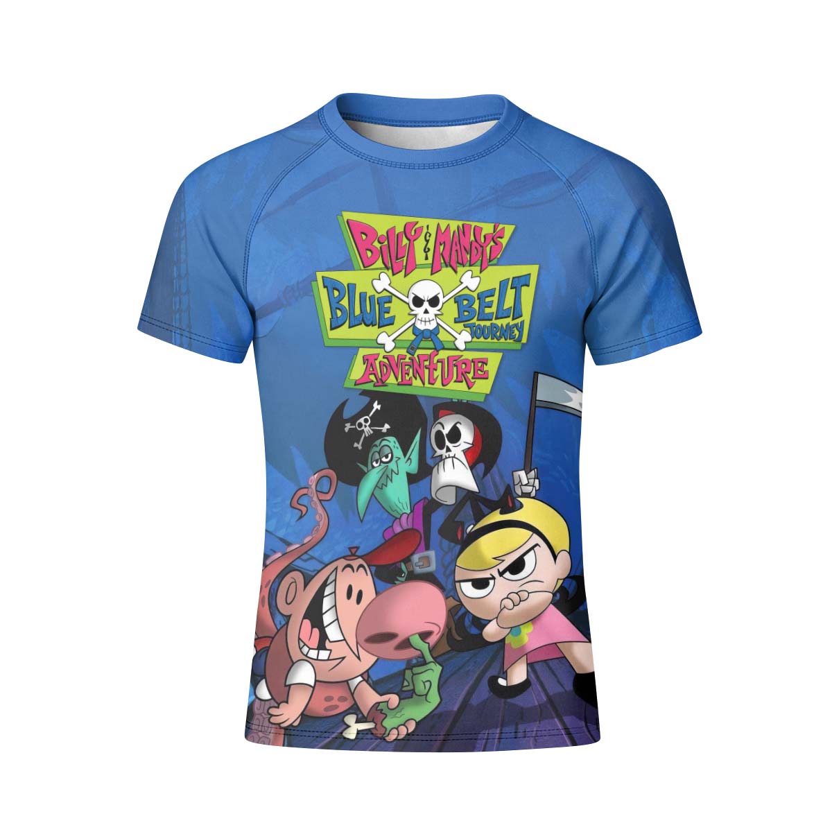 Billy And Mandy Adventure Kid Rash Guard