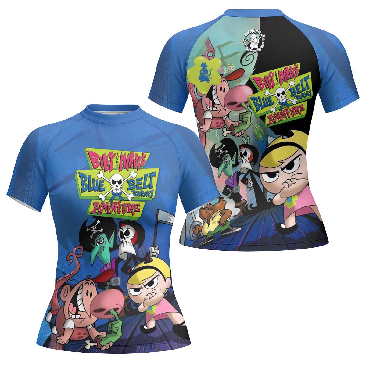 Billy And Mandy Adventure Rash Guard