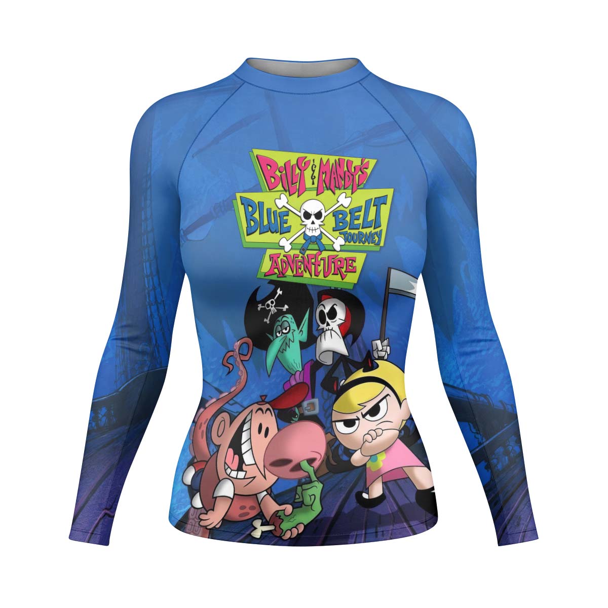 Billy And Mandy Adventure Rash Guard
