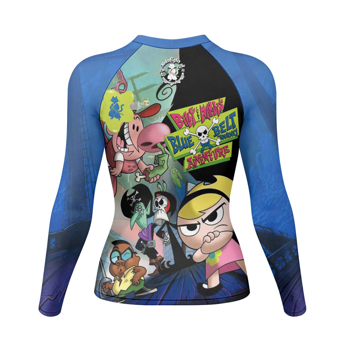Billy And Mandy Adventure Rash Guard