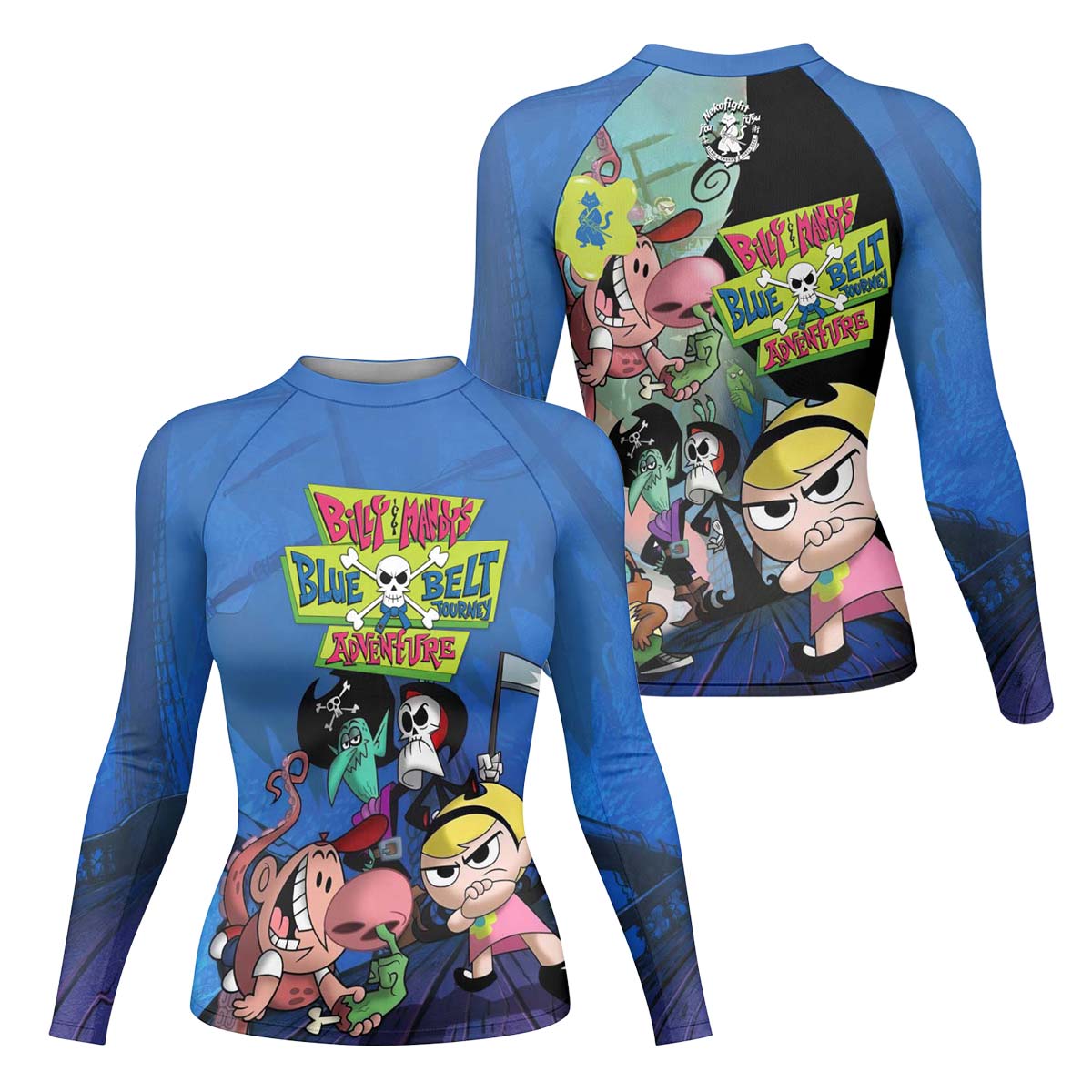 Billy And Mandy Adventure Rash Guard