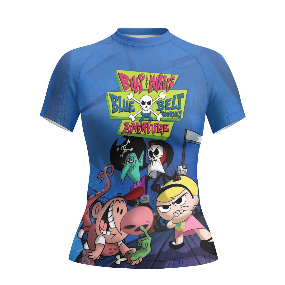 Billy And Mandy Adventure Rash Guard