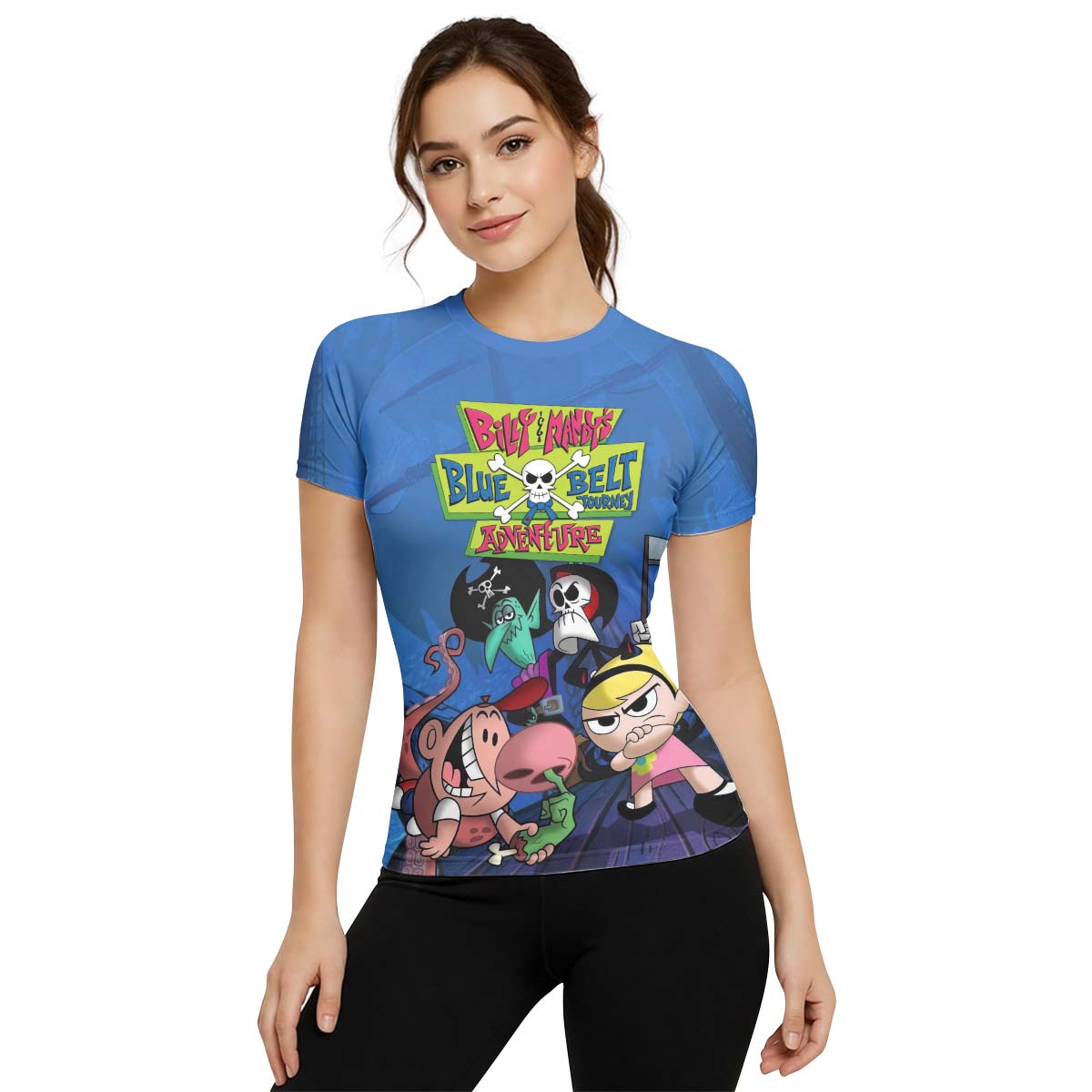 Billy And Mandy Adventure Rash Guard