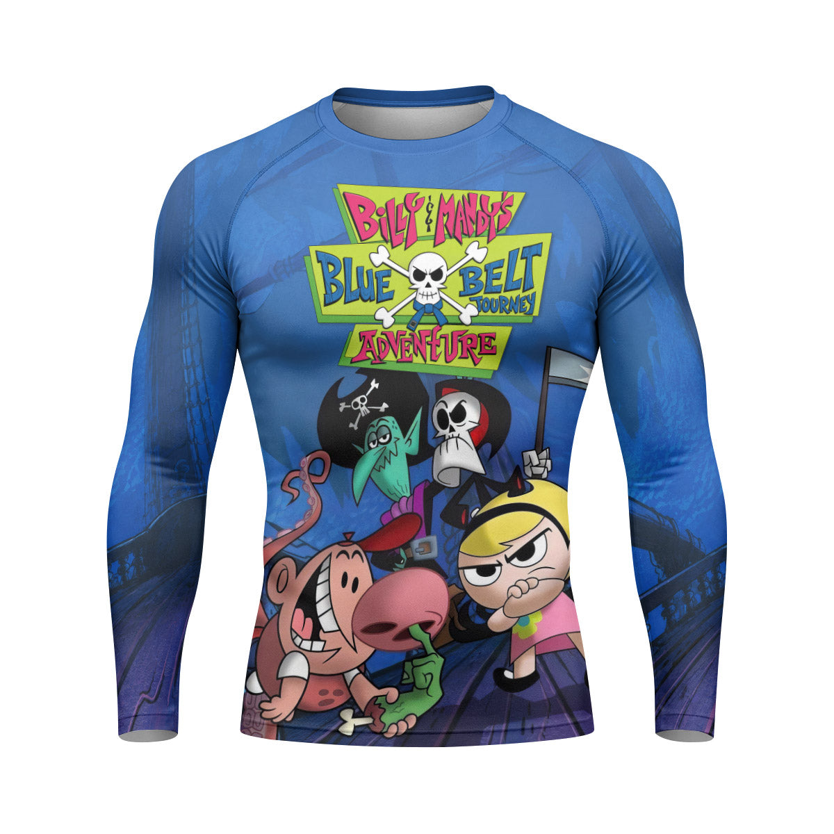 Billy And Mandy Adventure Rash Guard