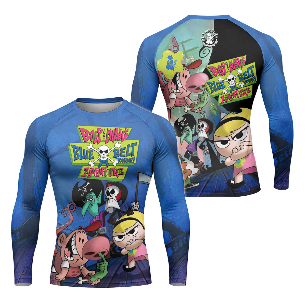 Billy And Mandy Adventure Rash Guard
