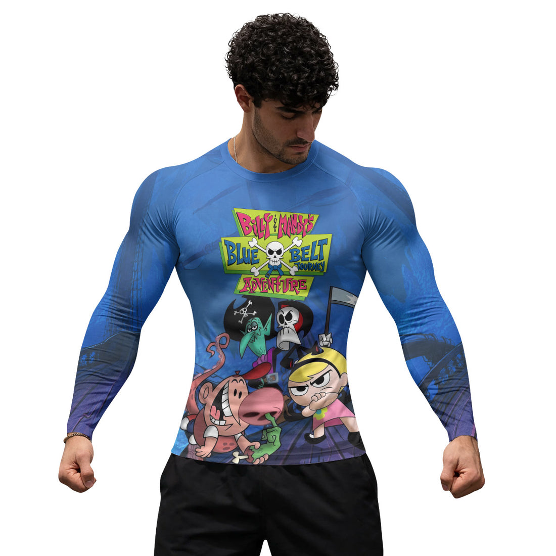 Billy And Mandy Adventure Rash Guard