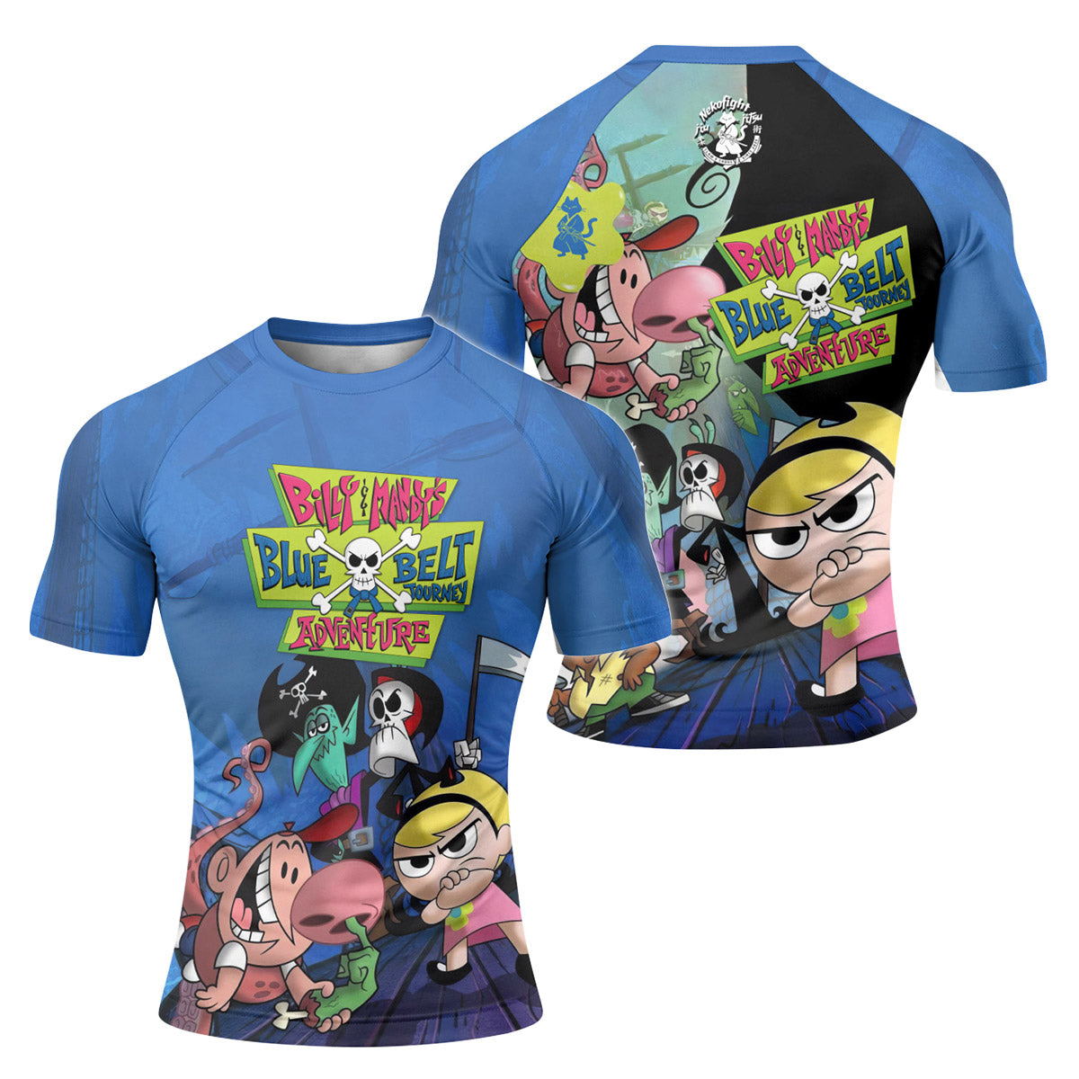 Billy And Mandy Adventure Rash Guard