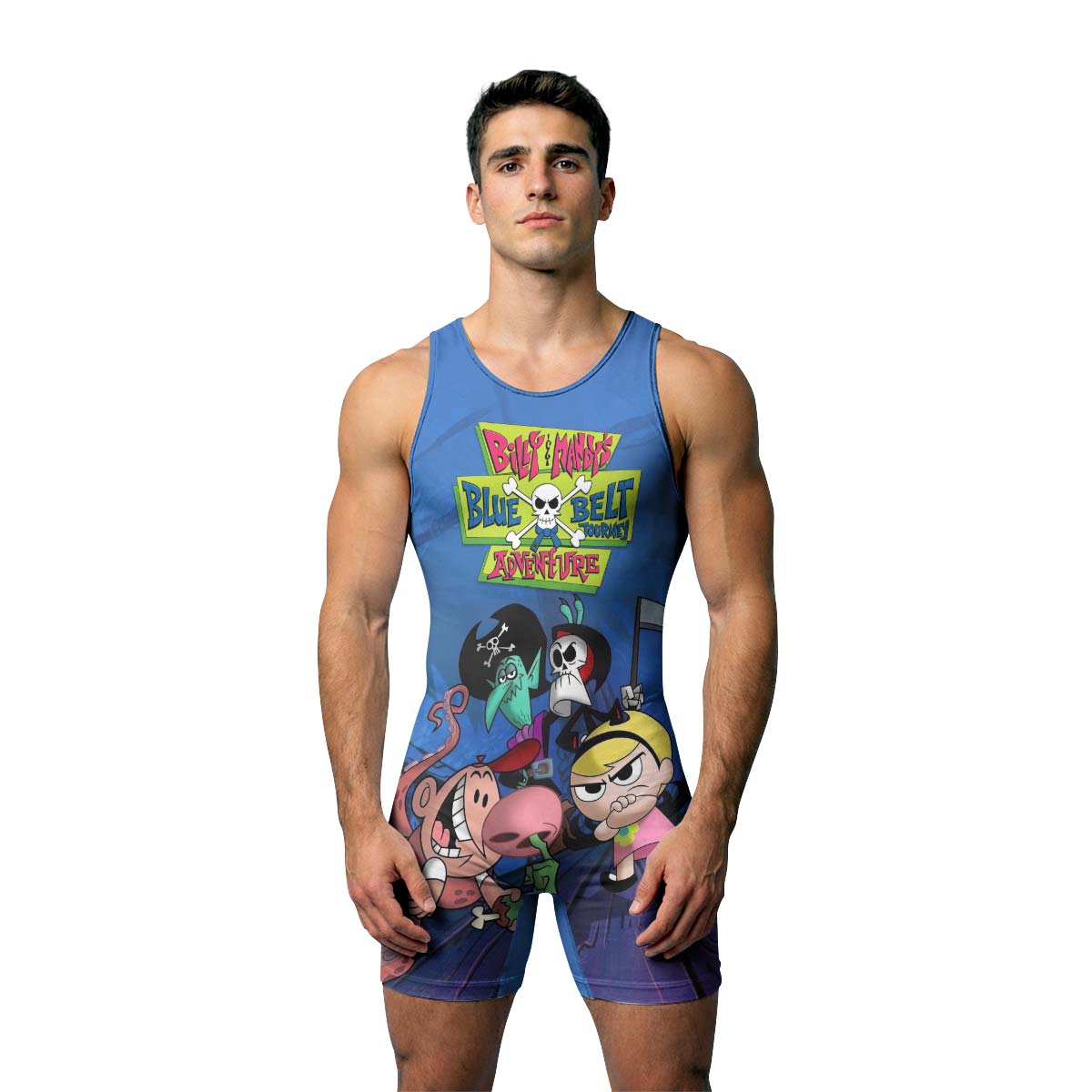 Billy And Mandy Adventure Wrestling Singlet